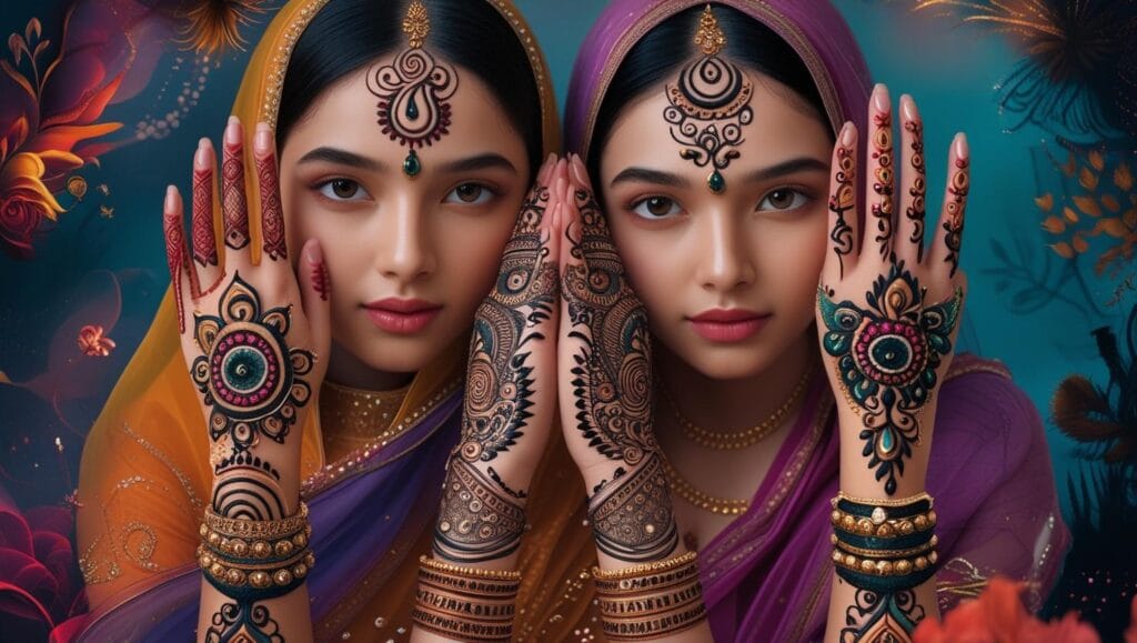 Latest mahendi design