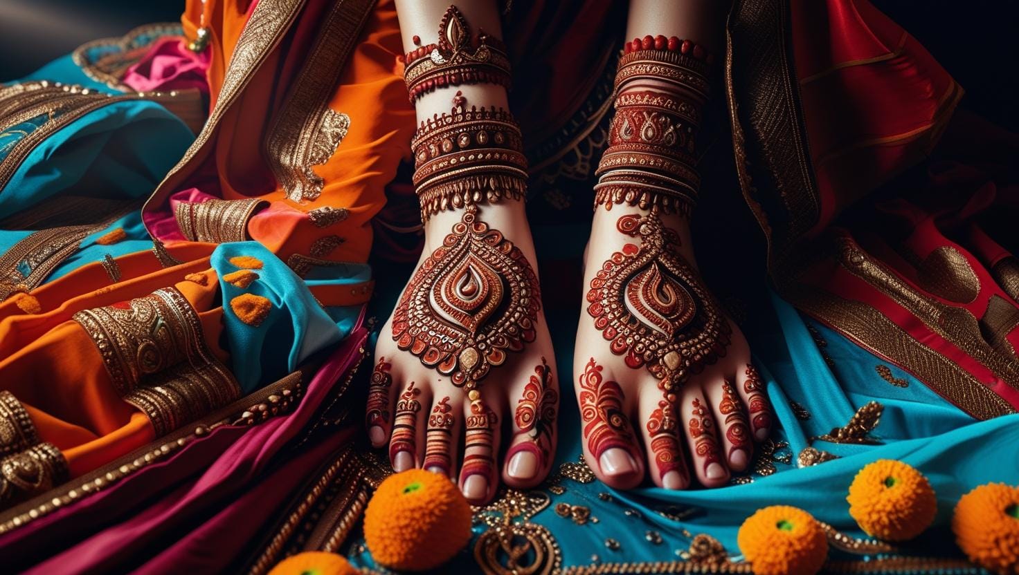 Latest mahendi design