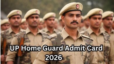 UP Home Guard Admit Card 2026