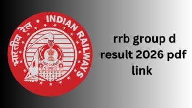 rrb group d result 2026 pdf link